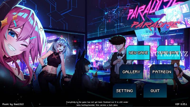 【SLG】 天堂酒吧：Paradise Overlap V0.35.1~官方英文VIP破解版[PC+安卓+700M]