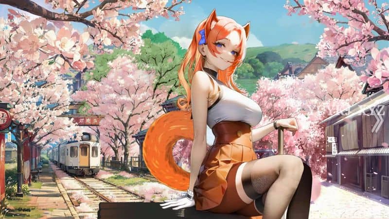 图片[1]-【SLG】与狐娘的约会：Date with Foxgirl Bui:11234358~官中步兵作弊版[PC+300M]-游乐园