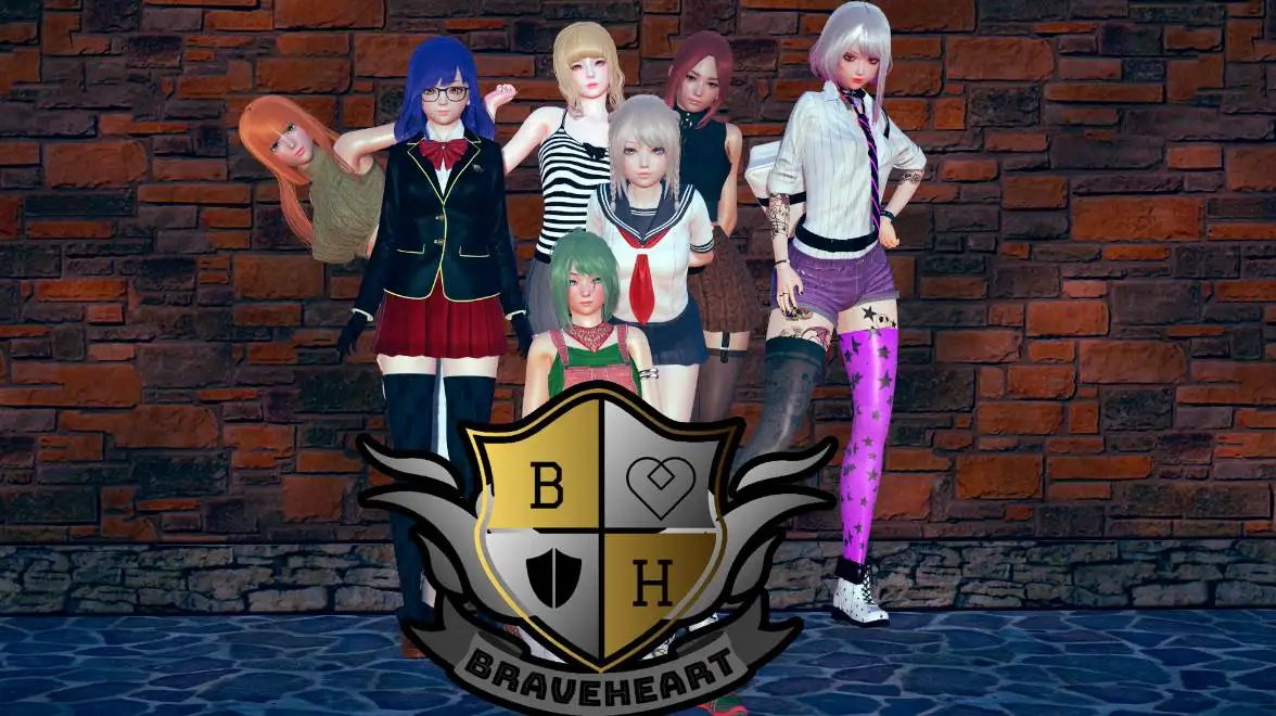 【SLG】勇敢之心学院：Braveheart Academy V2.1~汉化中文[双端3.77G]