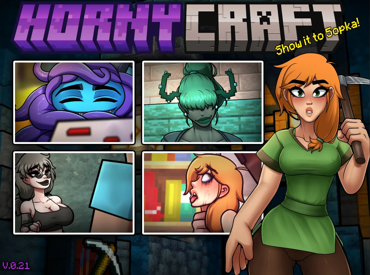 【SLG】我的世界模拟器：Hornycraft V0.21~汉化版[PC+安卓+3G]