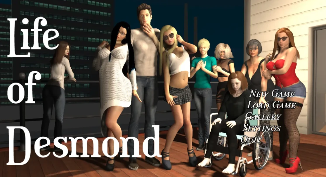 【SLG】戴斯蒙的一生：Life of Desmond V0.9.5.1~AI汉化[PC+安卓+4.1G]